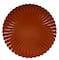 Celebrate It; 13" Thanksgiving Orange Scalloped Charger Plates, 4ct. by Celebrate It™; Category:Thanksgiving Party Supplies; Image:4